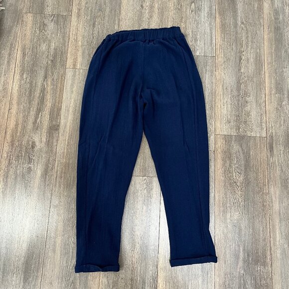 EUC Hatch Crepe Pants in Navy - Picture 3 of 3